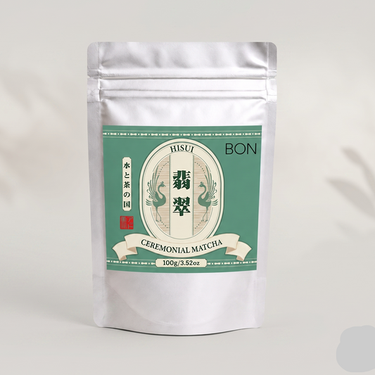 UJI - OKUMIDORI SINGLE CEREMONIAL MATCHA (BON) – Value Pouch 100g/3.52oz