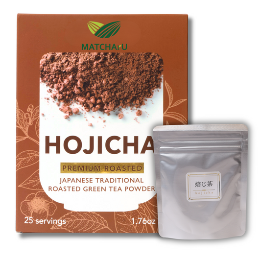 50g/1.76oz - Hojicha - Japanese Premium Hojicha Powder – Authentic Roasted Flavor