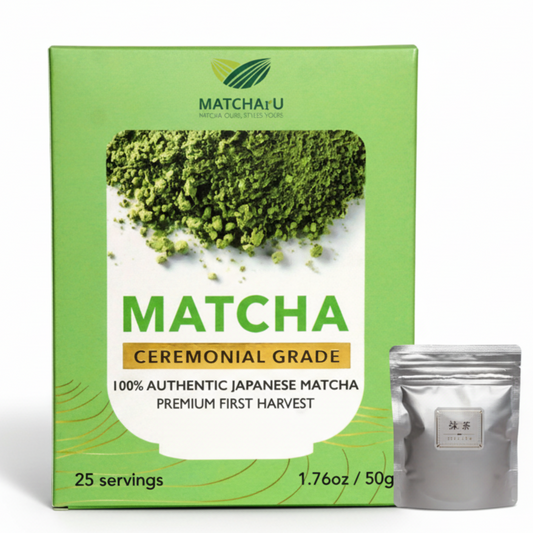 50g/1.76oz - Japanese Ceremonial Matcha Powder - 100% Spring Premium First Harvest