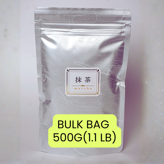 500g/1.1lb - Japanese Ceremonial Matcha Powder -100% Spring Premium First Harvest