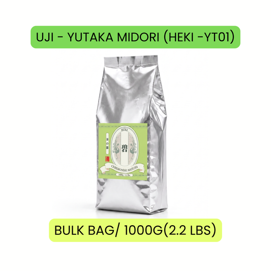 UJI - YUTAKA MIDORI CEREMONIAL MATCHA (HEKI -YT01 )