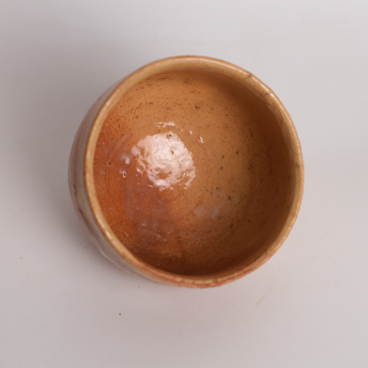 Hagi-yaki Matcha Bowl - Chawan – Handcrafted Biwa Glaze Matcha Bowl with Artisan Stamp