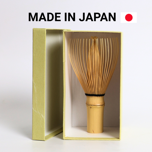 Authentic Japanese Matcha Whisk | Handcrafted "Shin" (真) Chasen
