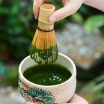 Add more hot water to complete the perfect Koi Matcha