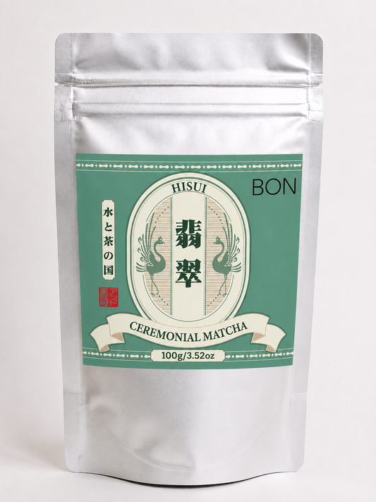 UJI - OKUMIDORI SINGLE CEREMONIAL MATCHA (BON) – Value Pouch 100g/3.52oz