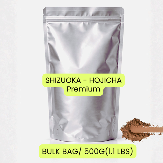 Premium Hojicha Powder - Bulkbag 500g (1.1lbs)