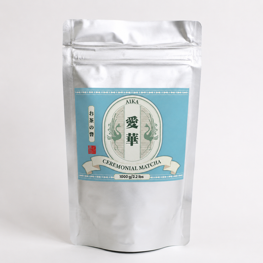 UJI - OKUMIDORI SUPERIOR CEREMONIAL MATCHA (AIKA ) – Value Pouch 100g/3.52oz